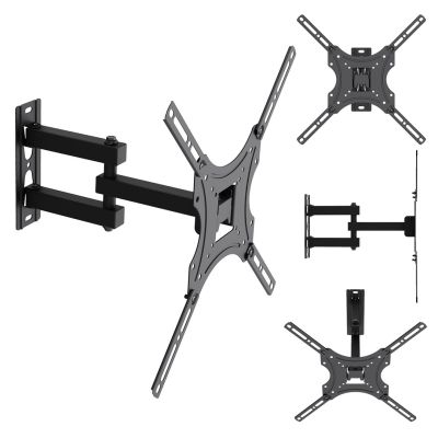 8. MACLEAN TV MOUNT / HANGER 32-55'' MACLEAN TV MOUNT / HANGER, MAX VESA 400X400, 32-55", UP TO 25KG, BLACK, TILT ADJUSTMENT