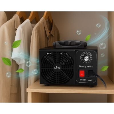 8. MEDIA-TECH OZONE GENERATOR FOR DISINFECTION AND AIR PURIFICATION OZONE GENERATOR MT6540