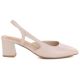 2. Beige Sergio Leone SK472 block heel pumps
