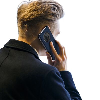 9. Dux Ducis Skin Pro Case for Honor Magic5 Flip Card Wallet Stand Blue