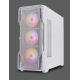 4. Nanoxia DS-9ARGB-W Midi Tower Computer Security & Mounts White