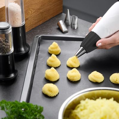 3. GEFU 13761 Stainless Steel Cookie Decorating Tool Set
