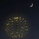 10. SOLAR HANGING LAMP BALL 30CM 120 LED WARM WHITE