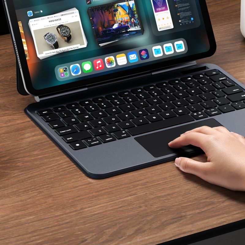 8. Dux Ducis (MK series) Keyboard Case for iPad Pro 11" (2024) - Black