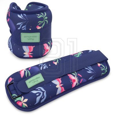 4. Spokey The Bloom Form Ankle and Wrist Weights 2x 1.5 kg SPK-944490