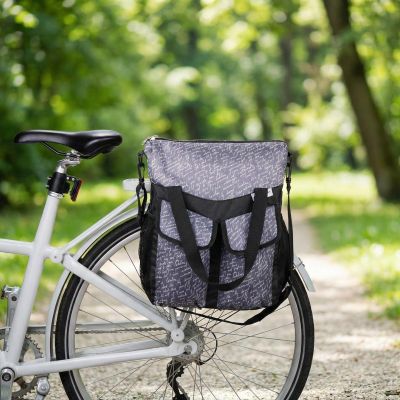 14. DUNLOP 20L BIKE RACK BAG - GREY