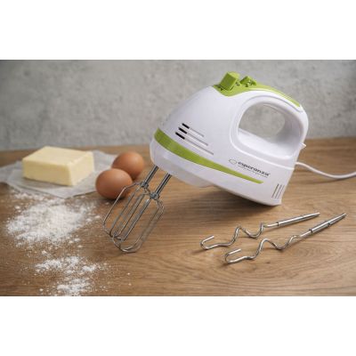 16. Esperanza Apple Pie Hand Mixer EKM011 (400W; white)
