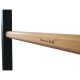 25. GYMNASTIC WOODEN AND METAL EXTENSION WALL BAR WITH METAL HANDLE IN OAK COLOUR BENCHK 511