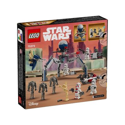 2. LEGO Star Wars 75372 Clone Trooper™ & Battle Droid™ Battle Pack