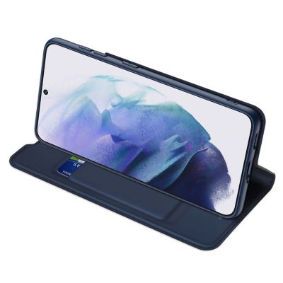 6. Dux Ducis Skin Pro Holster Cover Flip Cover for Samsung Galaxy S22 + (S22 Plus) blue