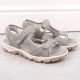 6. Comfortable Rieker W RKR674 gray sandals