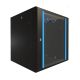23. Extralink 12U 600x600 Black Wall-Mounted Rack Cabinet