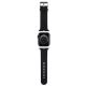 2. Karl Lagerfeld 3D Rubber Karl&Choupette Heads strap for Apple Watch 38/40/41mm - black
