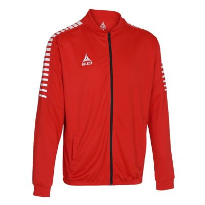 SELECT ARGENTINA ZIP red sweatshirt