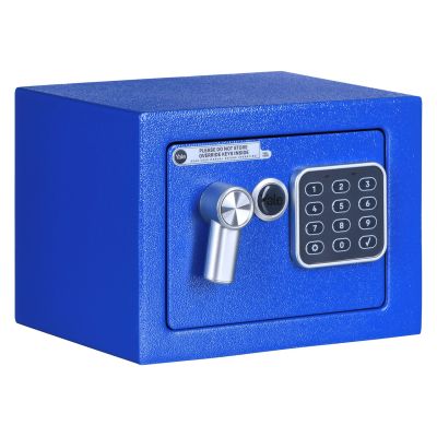 2. Yale Mini Electronic Safe Blue YSV mini blue basic safe