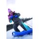 3. SHELL BLUE PLASTIC SNOW SLED R.M
