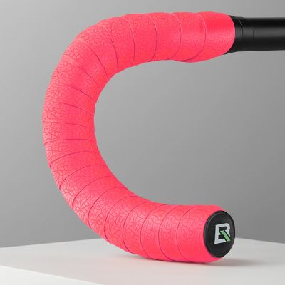 3. Rockbros EVA Embossed Handlebar Tape - Pink