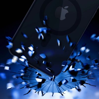 5. 3mk Smoke MagCase with MagSafe for iPhone 14 Plus - Semi-Transparent