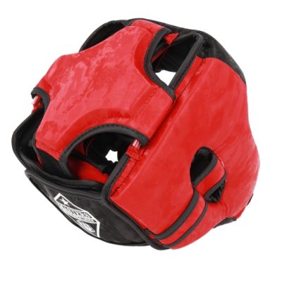3. MASTERS KT-EXCELLENCE Boxing Helmet Black and Red