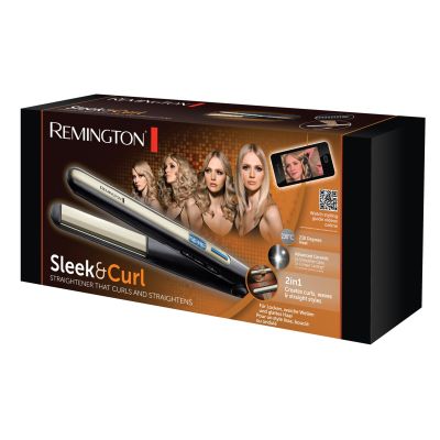 8. REMINGTON S6500 hair straightener (45W; black)