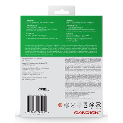 10. WD Green SN3000 500GB M.2 NVMe WDS500G4G0E SSD
