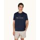 2. Paul&Shark Men's Cotton T-shirt Navy Blue and Gold 99311007-50E - Classic Cut, Logo