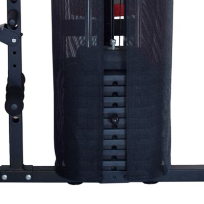 48. Multigym PRO BMG 4700 bench with weight stack 66kg