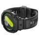 8. Spigen Rugged Armor Pro Strap for Samsung Galaxy Watch 8 44mm - Matte Black