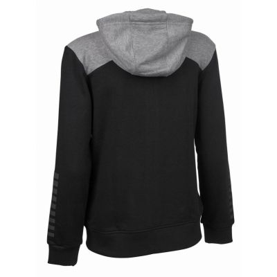 4. Select Oxford Zip Hoodie Women Black/Gray
