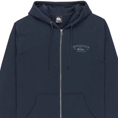 3. Quiksilver Chest Logo Zip Hoodie EQYFT05135-KTP0 Navy M