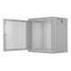 Lanberg 19" 12U 600X450 gray wall-mounted RACK installation cabinet with perforated doors (flat pack)