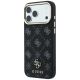 2. Guess Peony 4G Small Logo MagSafe Case for iPhone 17 Pro Max / 18 Pro Max - Black