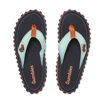 Gumbies unisex flip-flops ISLANDER FLIP-FLOP TRICOLOR BLACK