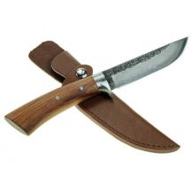 Welde Damascus Steel Hunting Knife WH04DM