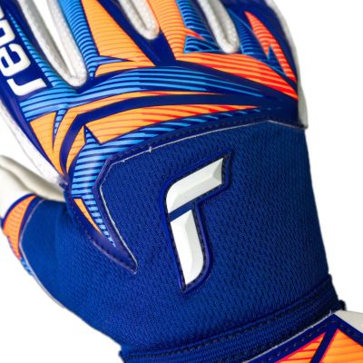 5. Reusch Attrakt Advance Blue Goalkeeper Gloves 5670215 4126