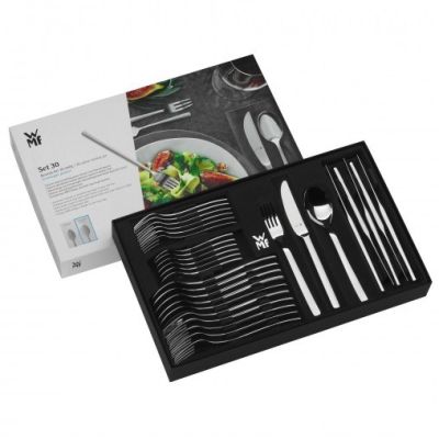 9. WMF 1140916340 cutlery set 30 pcs. Stainless steel