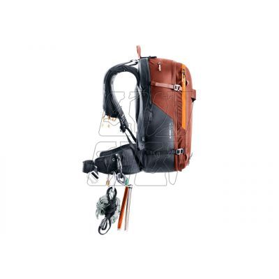 14. Deuter Alproof 30 SL Avalanche Backpack - redwood/black