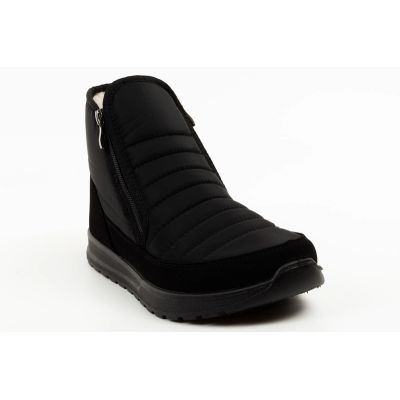 2. Progress Men’s Winter Boots, Snow Boots, Warm-Lined Fashion Ankle Boots with Zip