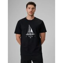 Men's relaxed T-shirt with print 4F 4FRSS26TTSHM3996-20S