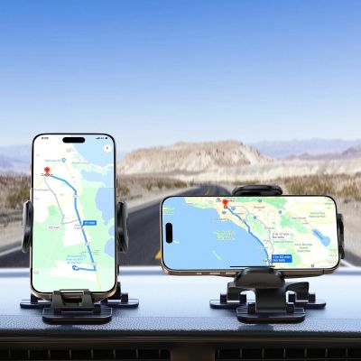 5. Joyroom JR-ZS259 clamp car holder with three adjustable legs - black