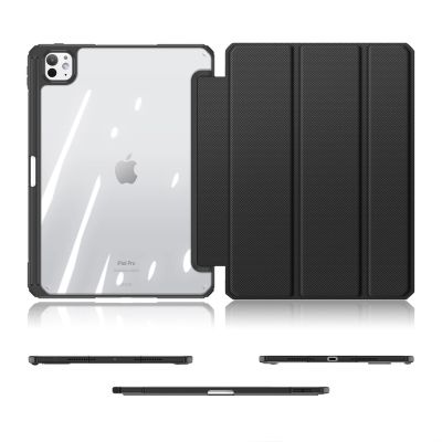 7. Dux Ducis Toby case with flap and stand for iPad Pro 11" 2024 - black