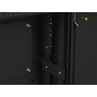 7. Lanberg WAF1-5203-04-00B 4U Rack Wall Mount Cabinet Black