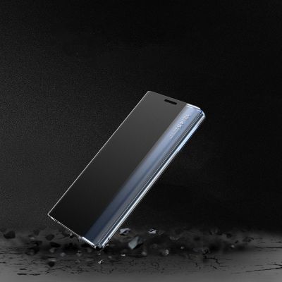 7. New Sleep View Case with flap and stand for Samsung Galaxy A35 - black
