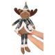 8. DECORATIVE CHRISTMAS REINDEER BROWN 35+20CM