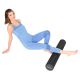 13. FITNESS YOGA ROLLER EVA 15x60CM WITH NUTS ENERO FIT