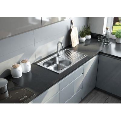3. Deante Doppio 1-bowl sink without drainer ZEN_0103