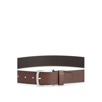 2. Boss Informal Jor-V_Sz40 men's belt made of genuine leather with a metal buckle