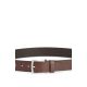 2. Boss Informal Jor-V_Sz40 men's belt made of genuine leather with a metal buckle