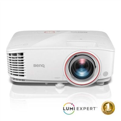 8. BenQ TH671ST 9H.JGY77.13E Short Throw Projector (DLP; 1080p (1920x1080); 3000 ANSI; 10000:1)