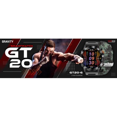 7. Gravity GT20-6 Smartwatch